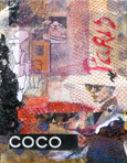 Days of Grace 
Collage/Mixed media 14"x11" Coco Paris