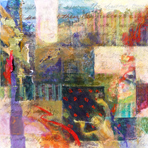 Paris, Paris! 
Dvorak/Scherzo, Molto Vivace
Mixed media 24"x24"