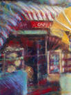 "Paris Awnings" 
Pastel 10"X8"